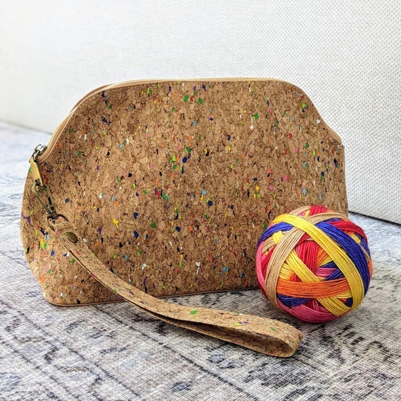 Thread & Maple Cork Knitting Project Bag - Picture 8 of 11